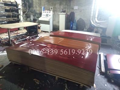 mdf hdf door skin hot press machine